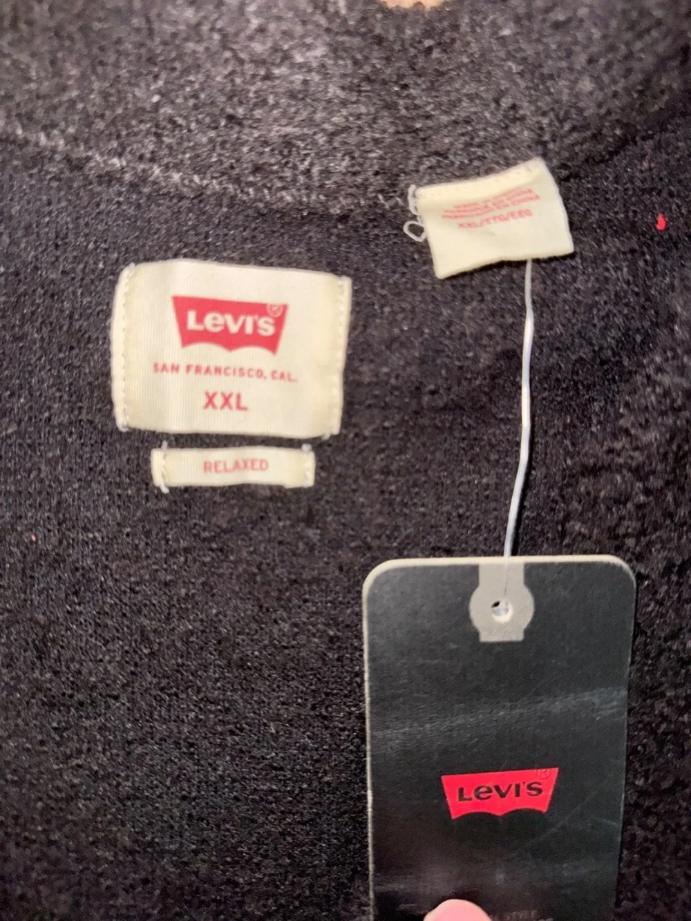 LEVI'S Coit Boxy Cardigan‎ XXL NWT